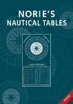 Norie's Nautical Tables